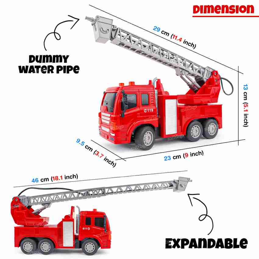 Fire truck toy remote control deals