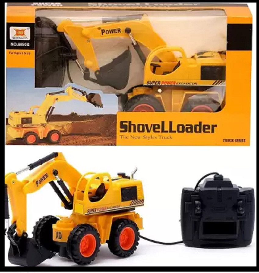 Rc shop truck jcb