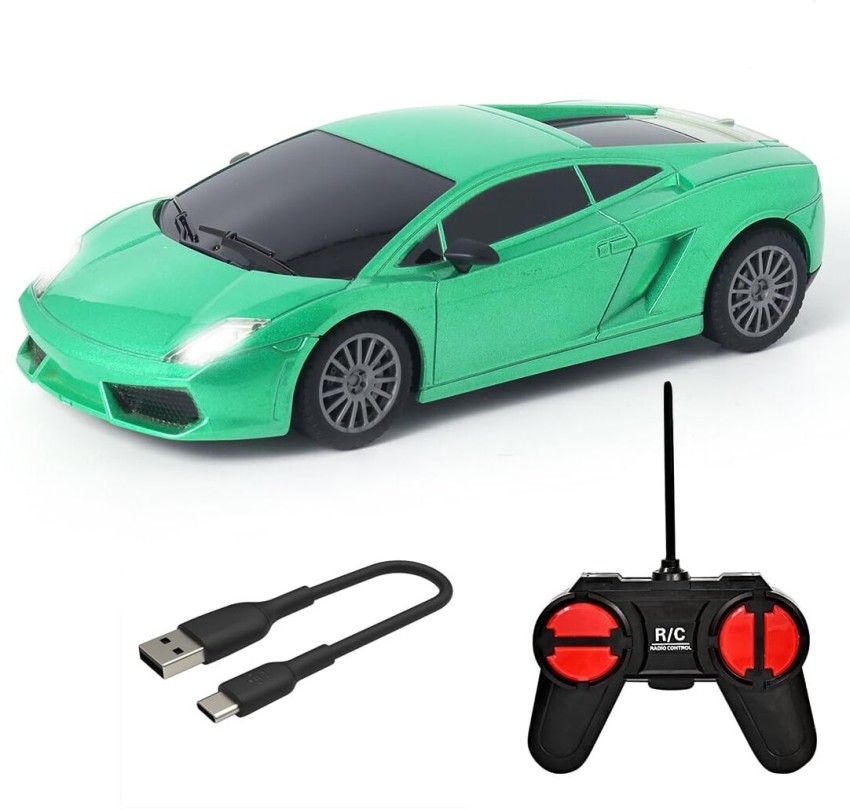 green remote control car