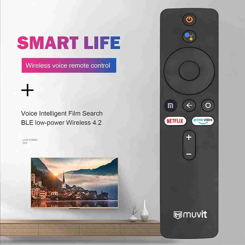 Buy MI Remote Voice Command Bluetooth Remote Compatible with MI Android  Smart TV 4k Ultra HD & Mi Stick with Netflix & Prime Video Hot Keys Online  at Low Prices in India 