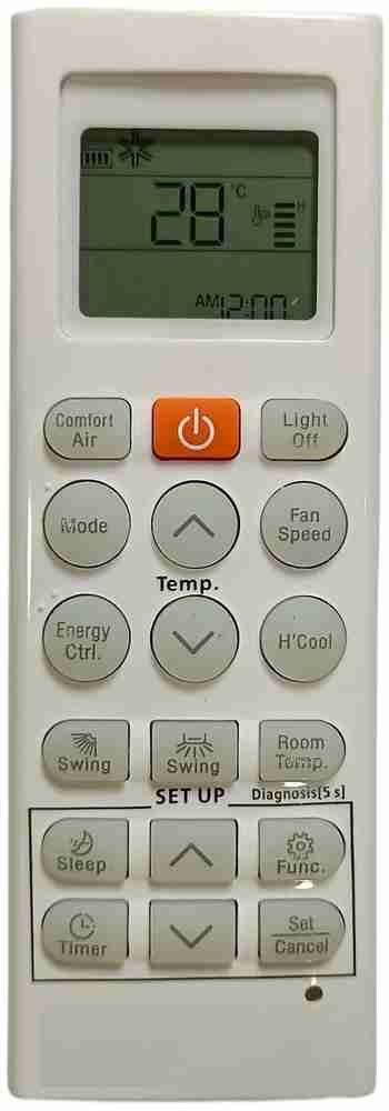 Ehop AC 36N Compatible Remote Control for LG AC AKB75415302 Split