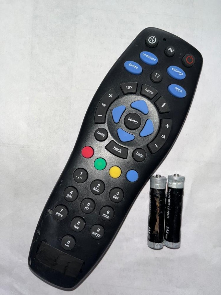 Remote control tata online sky app