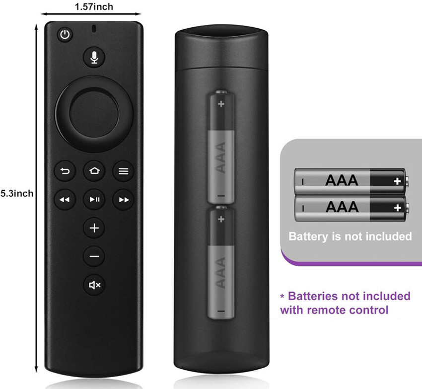 Trust Edge Fire-Stick Original/ 2nd generation Amazon FireStick Alexa Voice  remote Fire Stick Remote (Only Remote Not Fire Stick) Remote Controller -  Trust Edge : Flipkart.com