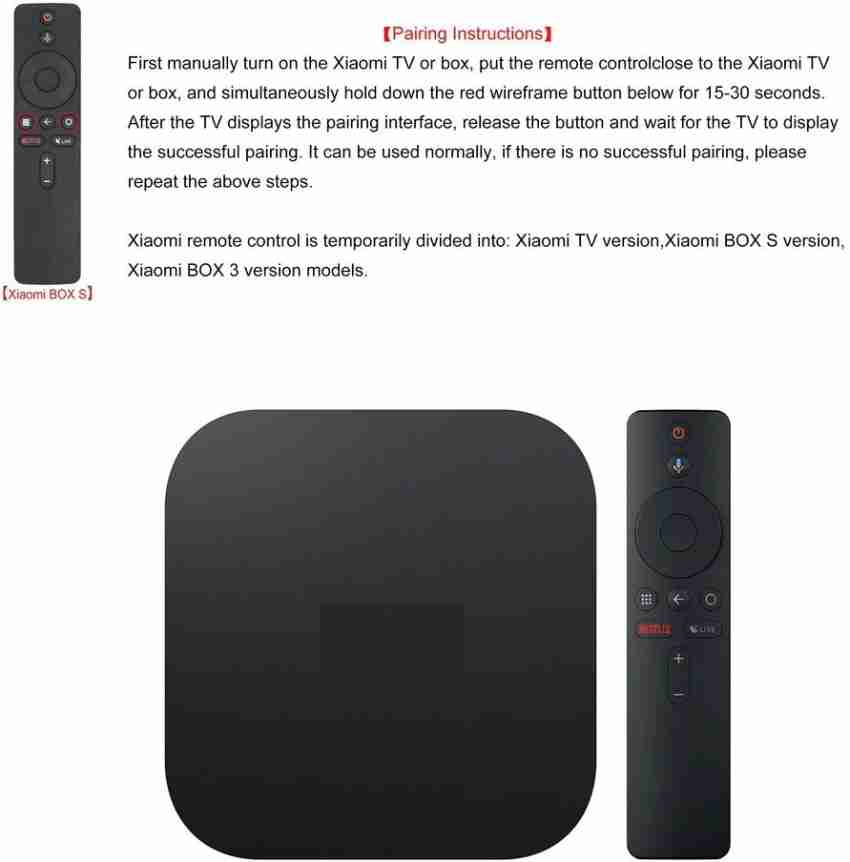 Ehop XMRM-006 Voice Remote For MI Box S MDZ-22-AB MDZ-24-AA Xiaomi Remote  Controller - Ehop 