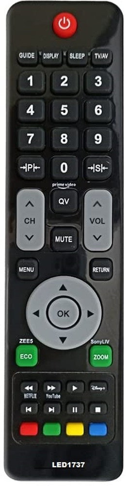 Any tv shop remote