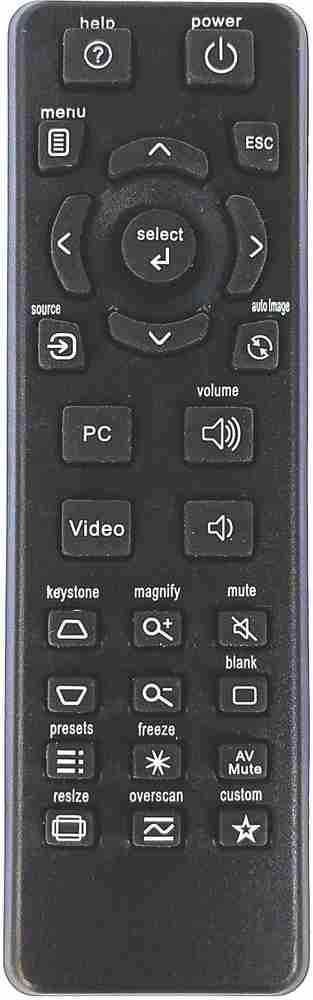 Projector remote control outlet