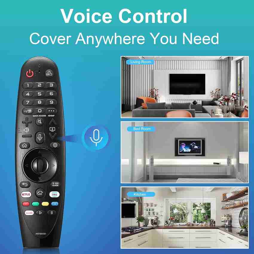 MARS Remote Control with Netflix Prime Button for Magic LED TV With Voice Mouse LG Remote Controller MARS Flipkart