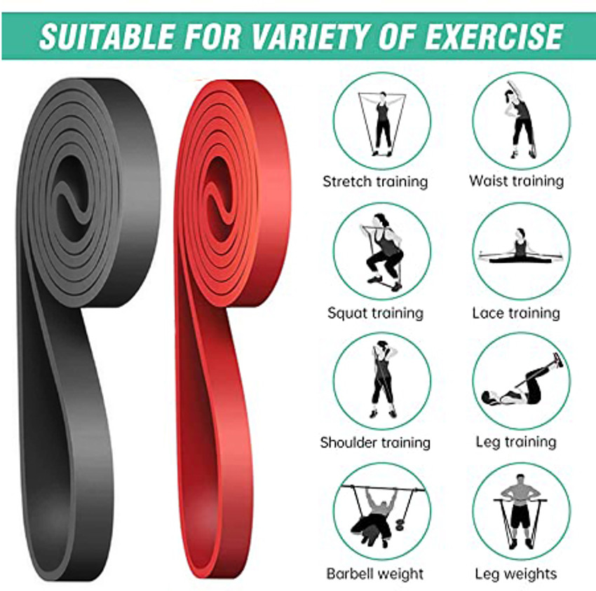 Light medium and heavy resistance bands best sale