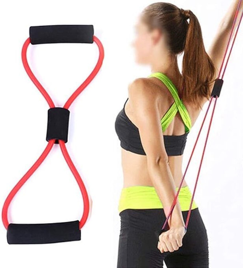 SANJUENTERPRIS Resistance Band Figure 8 Resistance Tube Buy SANJUENTERPRIS Resistance Band Figure 8 Resistance Tube Online at Best Prices in India Fitness Flipkart