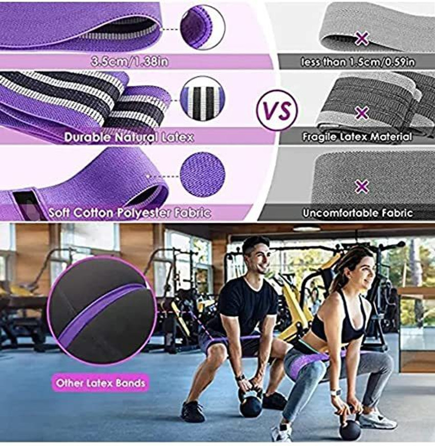 CODIVER Fabric Resistance Bands Booty Bands for Women Workout Bands Fitness Band Buy CODIVER Fabric Resistance Bands Booty Bands for Women Workout Bands Fitness Band Online at Best Prices in India Spo...