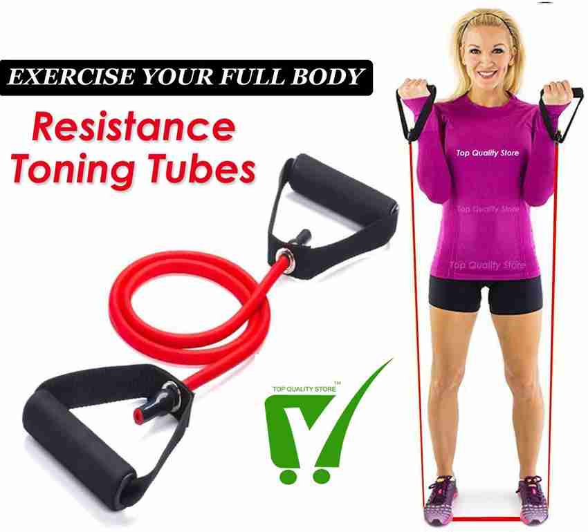 Top Quality Store Heavy Toning Resistance Tube Pull Rope Elastic Rubber Band Stretching Workout Gym Resistance Tube