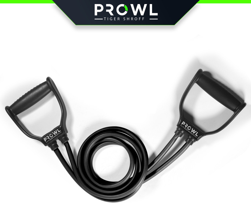 PROWL by Tiger Shroff Double Toning Tube Exercise Stretching Resistance Band For Men Women Workout Resistance Tube Buy PROWL by Tiger Shroff Double Toning Tube Exercise Stretching Resistance Band For