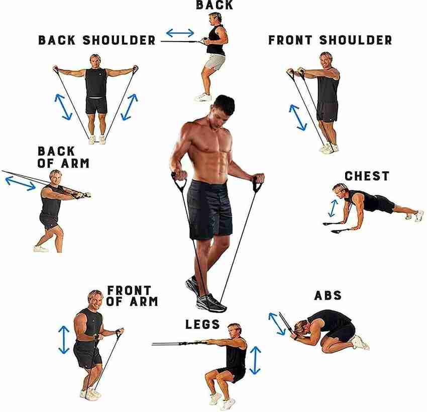 Tube resistance band exercises outlet