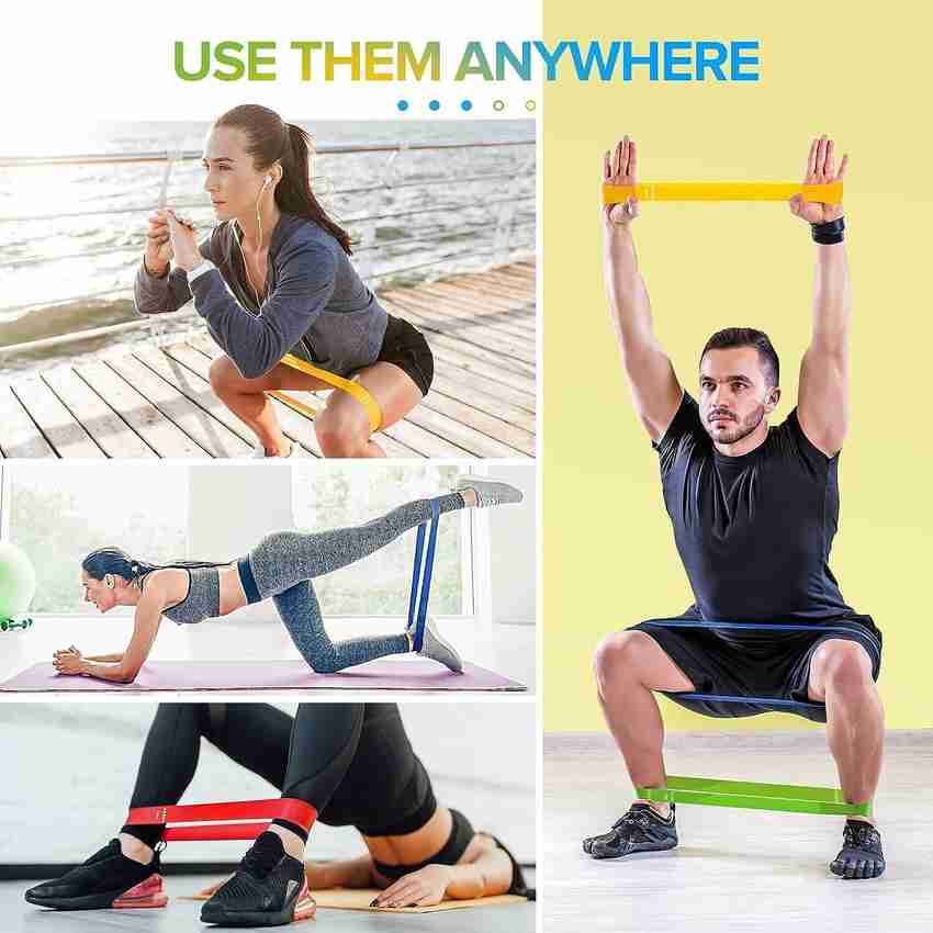 StayWay Fitness Booty and Leg Workout Exercise and Resistance Band Set 5 Pcs Resistance Tube Buy StayWay Fitness Booty and Leg Workout Exercise and Resistance Band Set 5 Pcs Resistance Tube