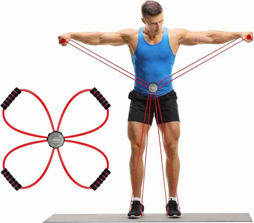 Strauss X Shape Resistance Band Stretching Band Exercise Band Resistance Tube Buy Strauss X Shape Resistance Band Stretching Band Exercise Band Resistance Tube Online at Best Prices