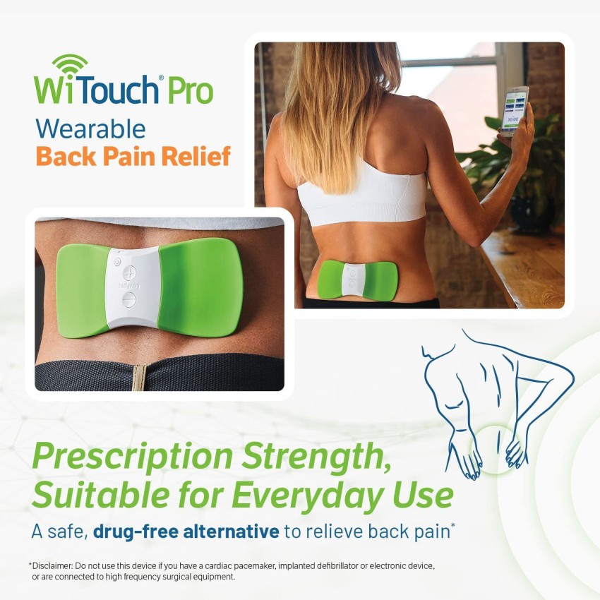 Witouch Pro Tens Unit for Back Pain Relief Limited Edition Orange Model