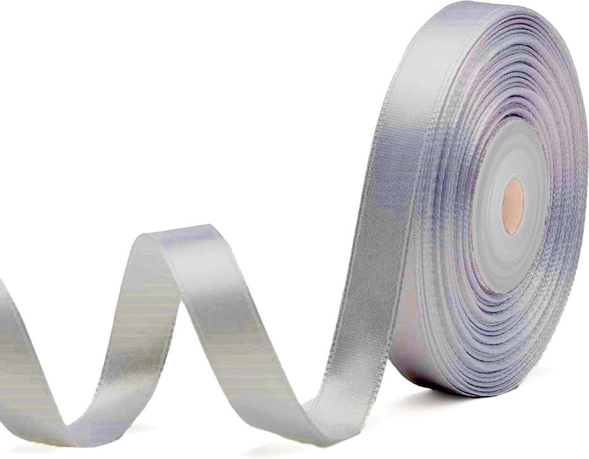 Silver deals satin ribbon