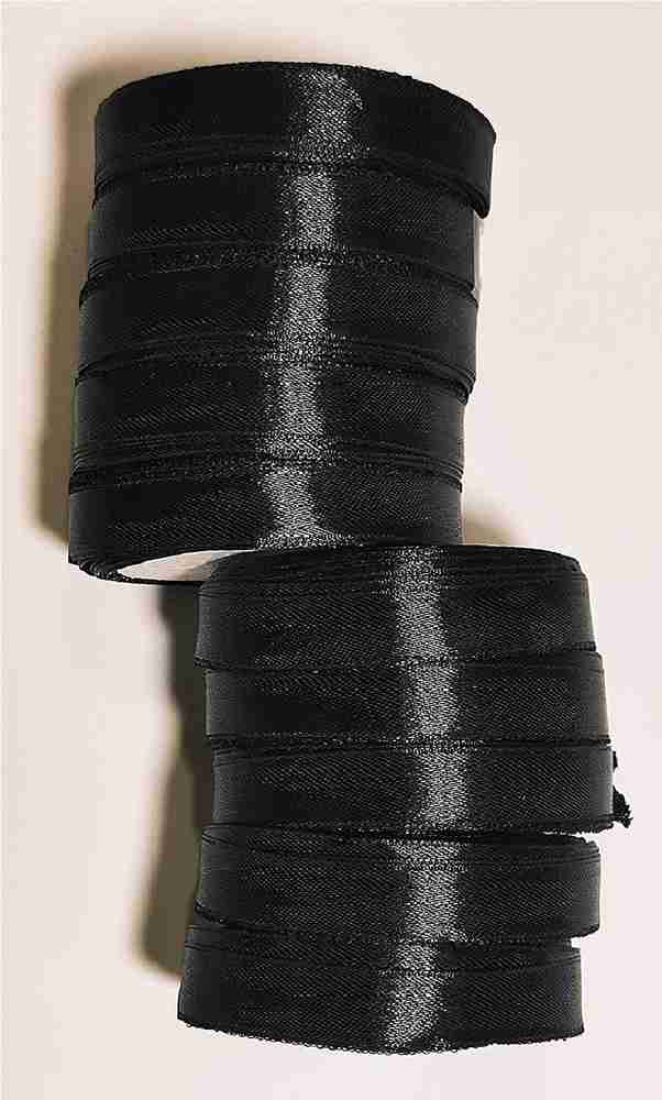 1 inch black satin ribbon 2025