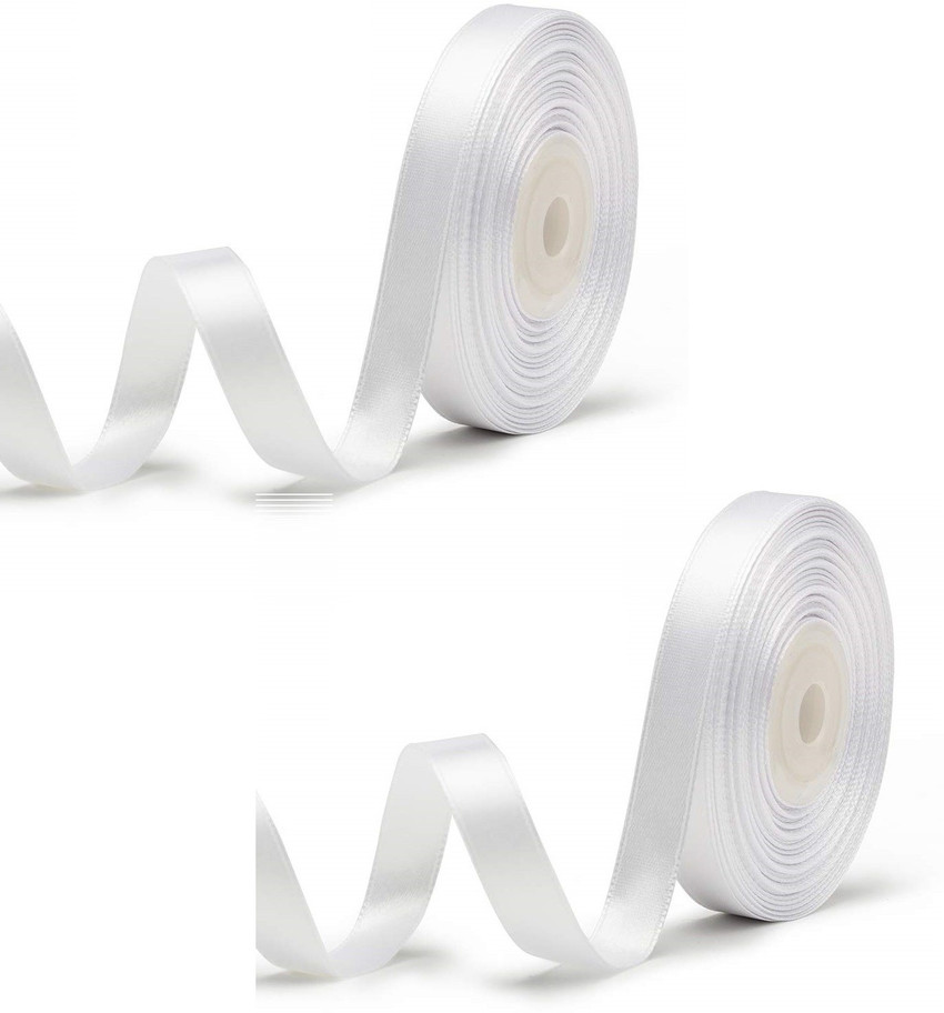 White sale satin ribbon