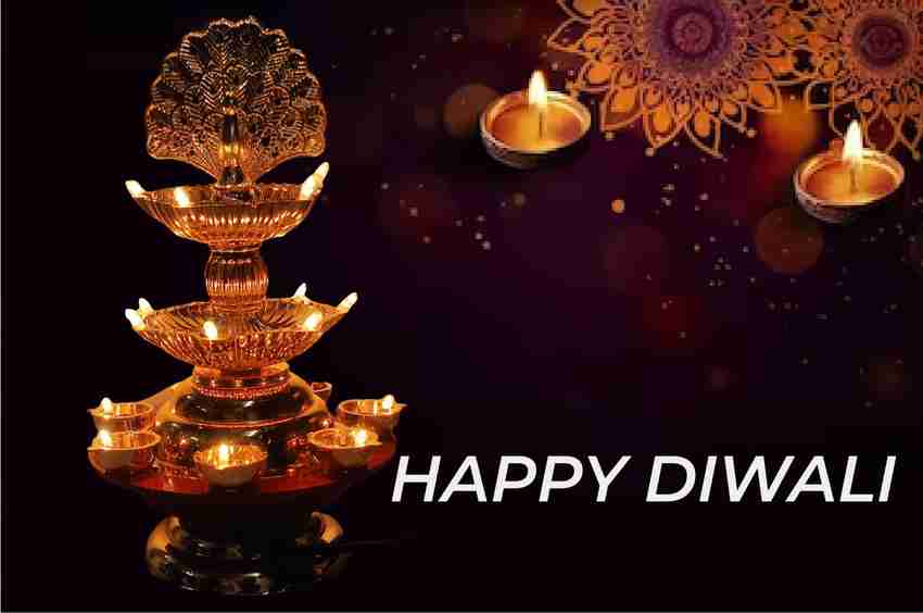 Flipkart store diwali lights