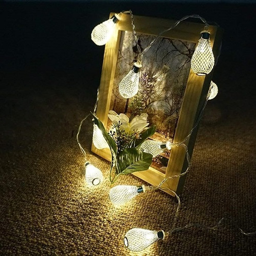 Flipkart SmartBuy 25 LEDs 4 m Yellow Steady Water Drop Rice Lights