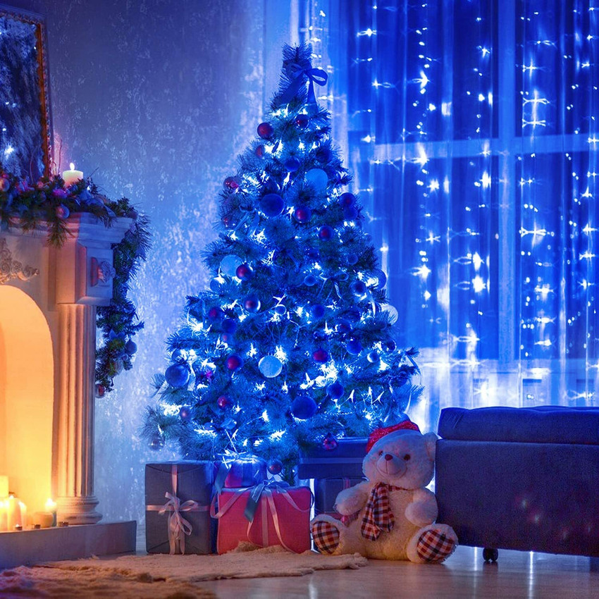 Blue rice lights 2025