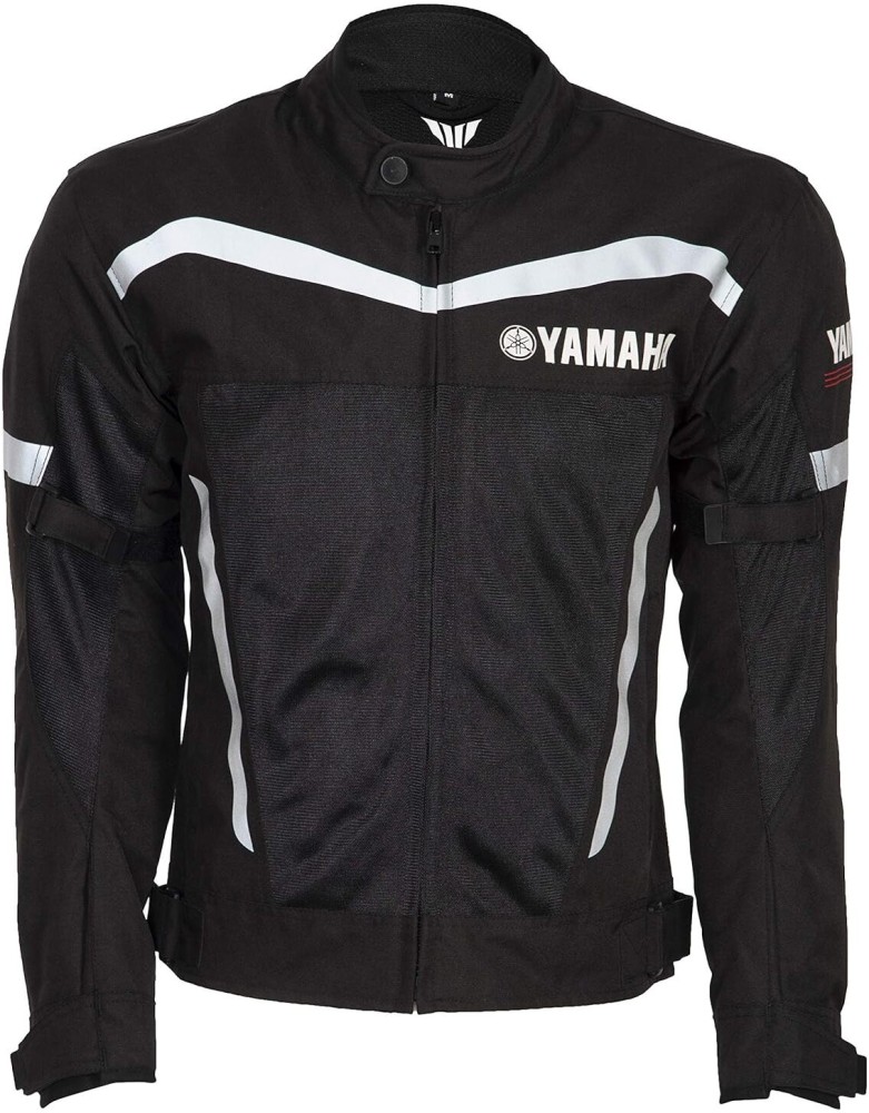 YAMAHA Y6ABKRJ1XL18 Black Men s Polyester Riding Protective Jacket