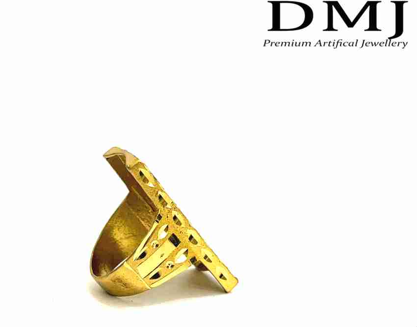 Biscuit ring gold design discount