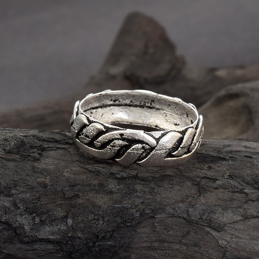 Silver challa clearance ring