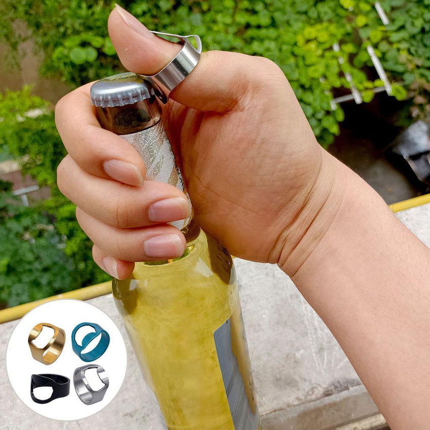 Womens bottle opener ring on sale
