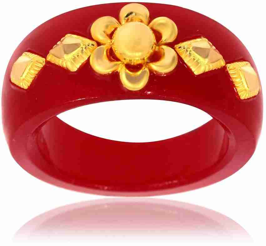 Gold pola finger shop ring