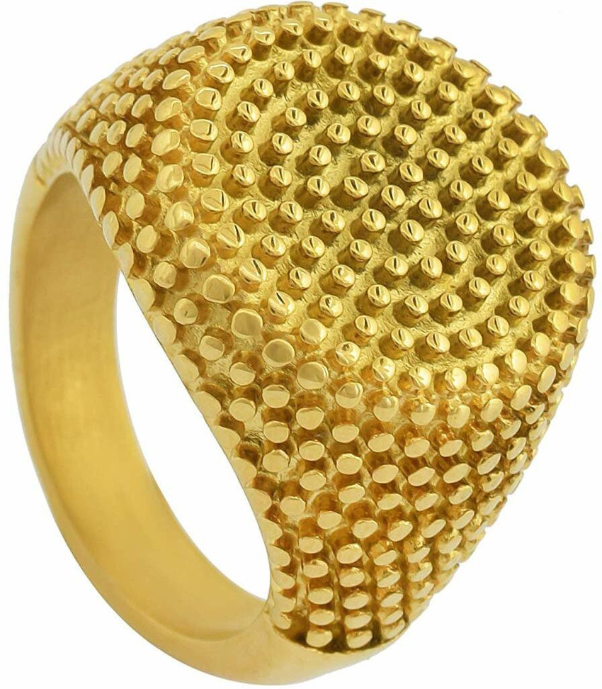 Gold ring heavy design sale