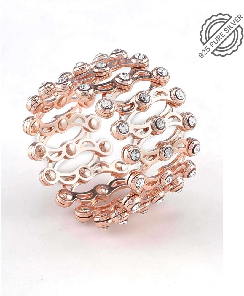 Adjustable on sale ring bracelet