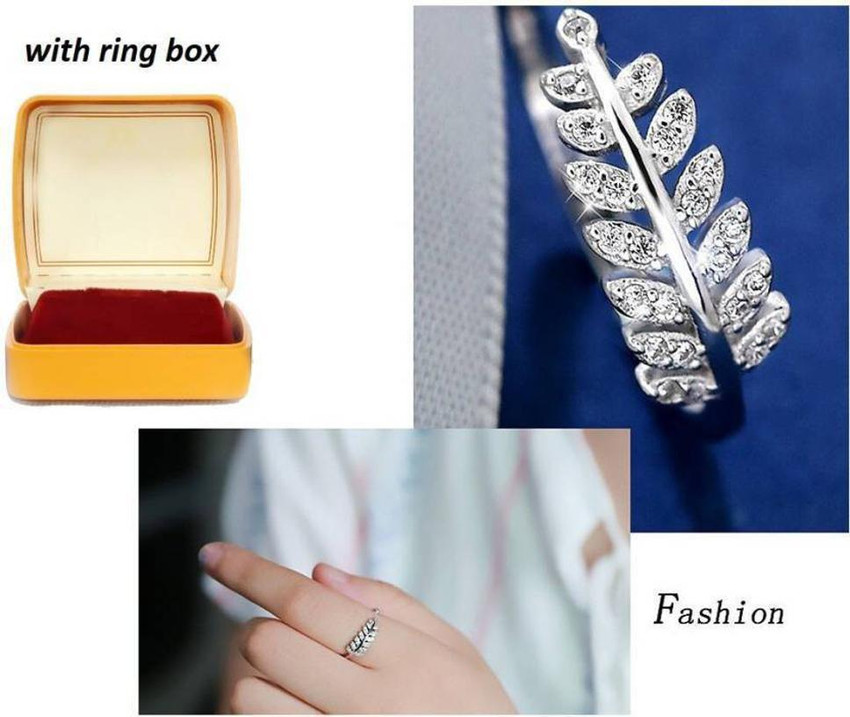 Syfer Vedansh Enterprises Stylish Gold Silver Titanium Plated Rings Stainless Steel Silver Plated Ring Price in India Buy Syfer Vedansh Enterprises Stylish Gold Silver Titanium Plated Rings Stainless ...