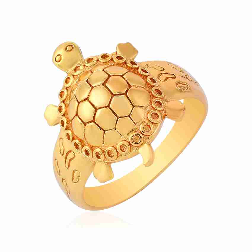 Pure gold tortoise ring price store