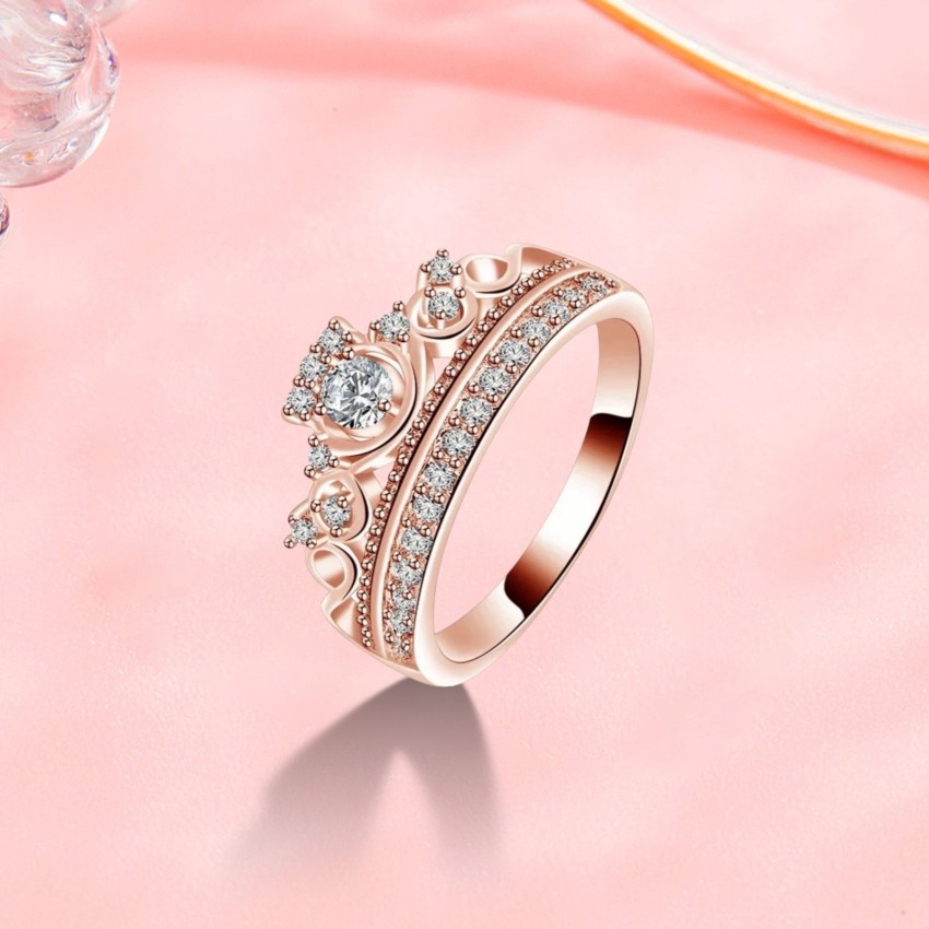 Rings for girls 2025 rose gold