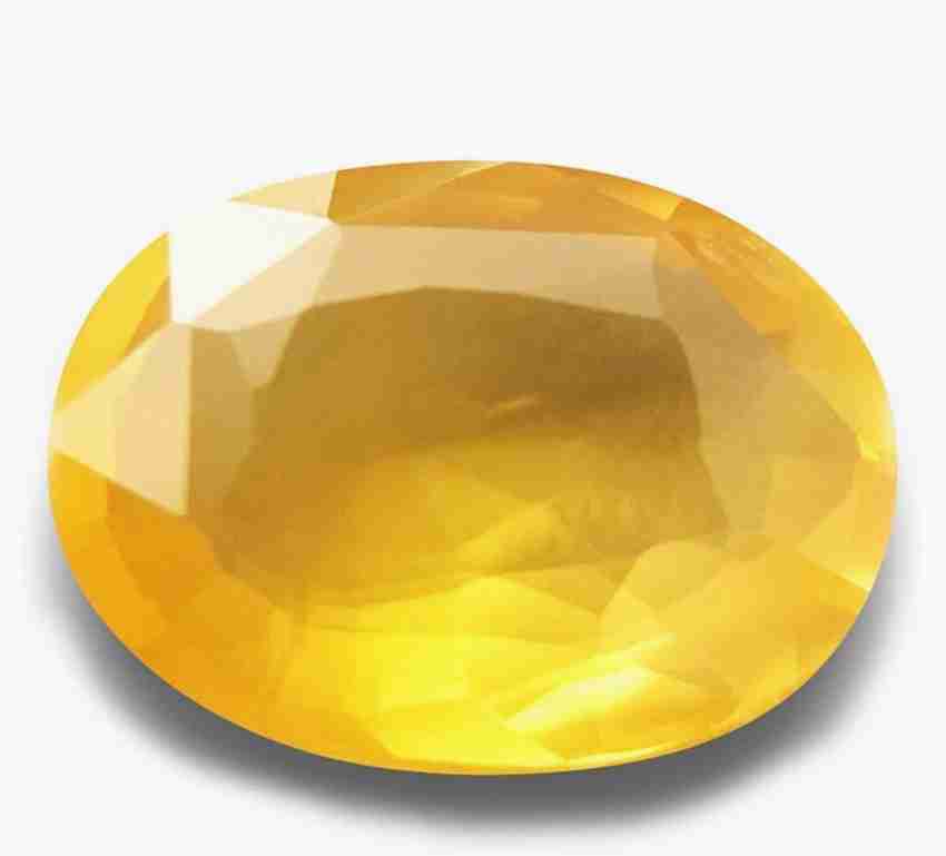 PANDIT GEMS 100 Natural LAB Certificd Natural Yellow Sapphire 7.25 Ratti Pukrhaj Stone Sapphire Ring Price in India Buy PANDIT GEMS 100 Natural LAB Certificd Natural Yellow Sapphire 7.25 Ratti Pukrhaj