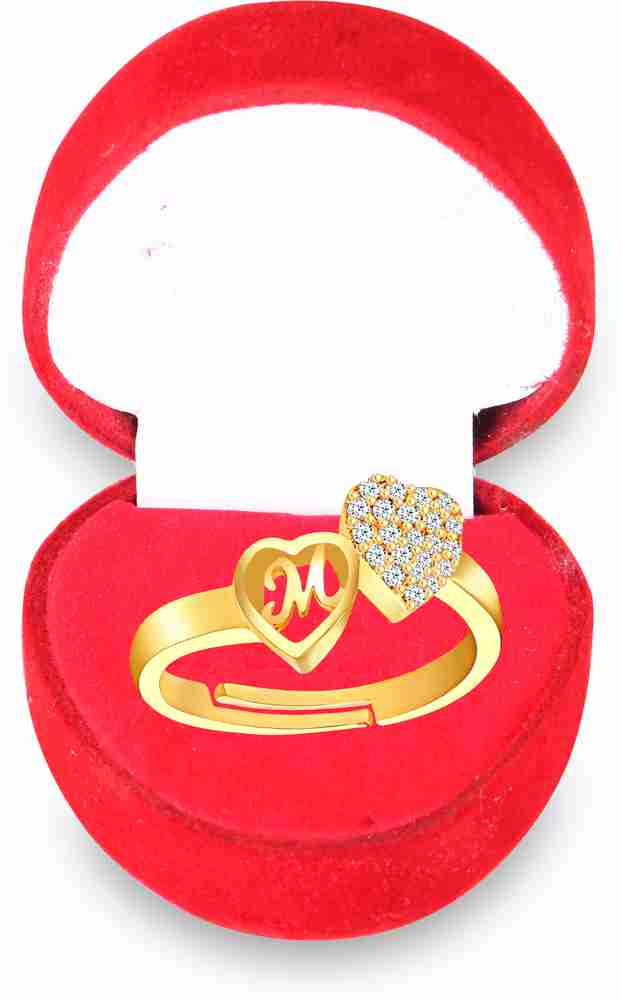 M on sale word ring