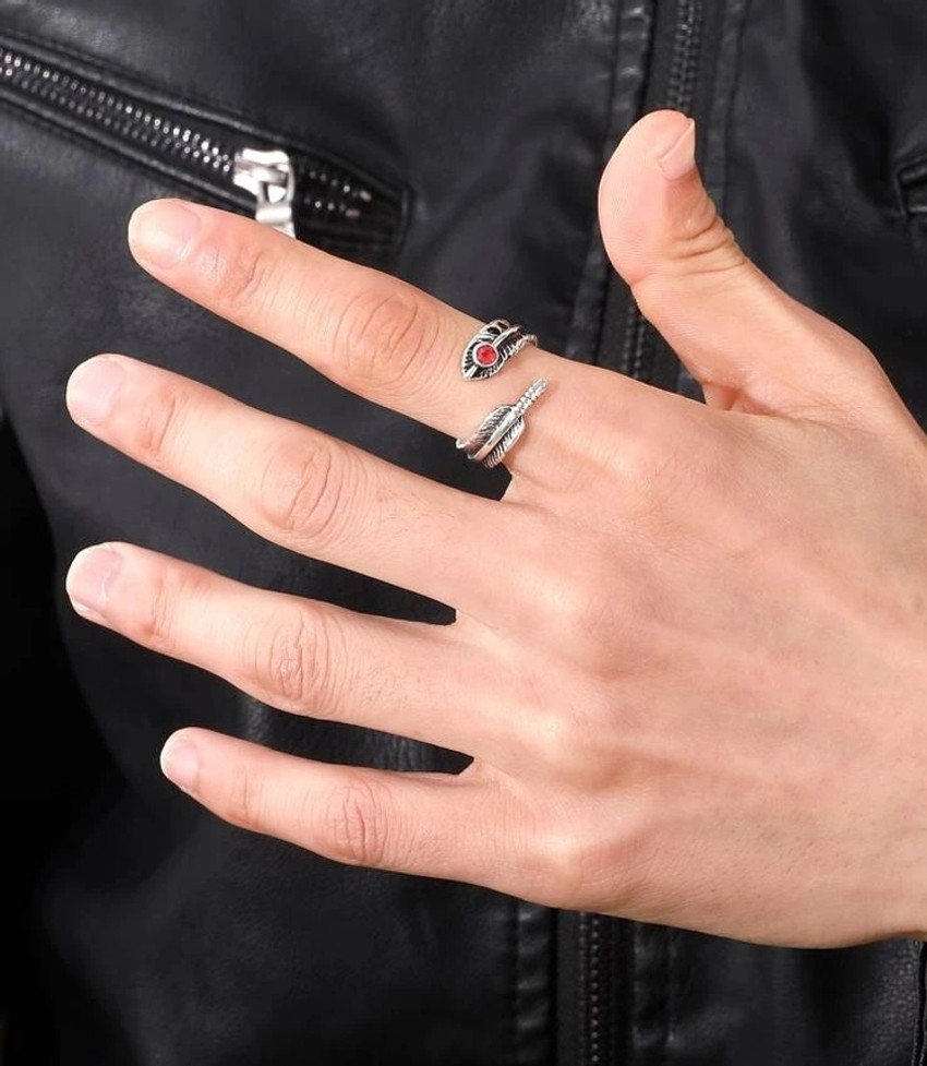 Feather thumb ring cheap