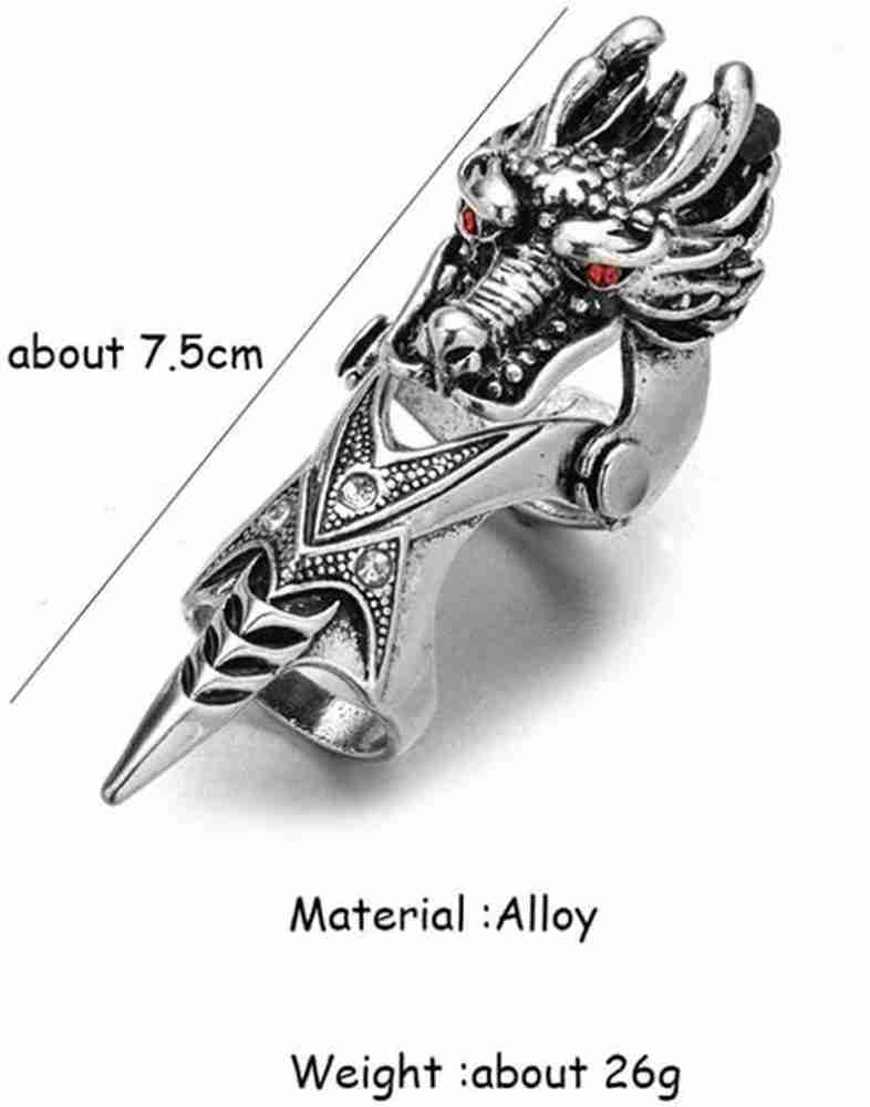 Full finger on sale dragon ring