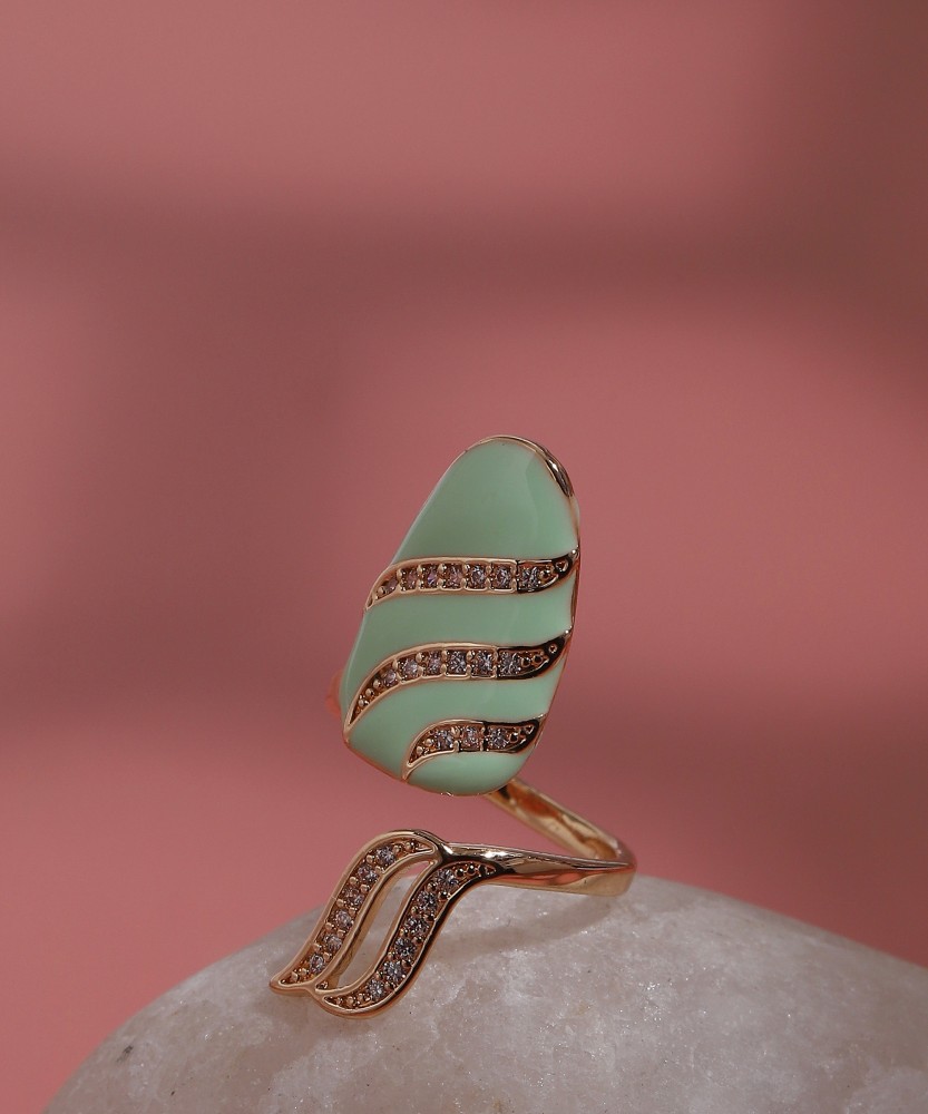 Gold plated CZ Nail Keel design Fashion Finger ring at Rs 400/piece | सोने  का पानी चढ़ी हुई अंगूठी in Jaipur | ID: 2852957833273
