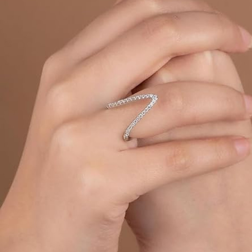 Wumania V shape Ring Metal Ring Price in India Buy Wumania V shape Ring Metal Ring Online at Best Prices in India Flipkart