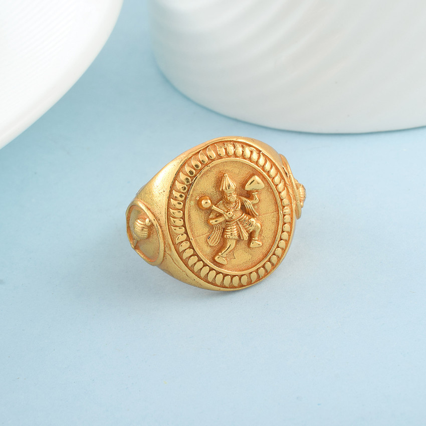Anjaneya swamy gold rings cheap