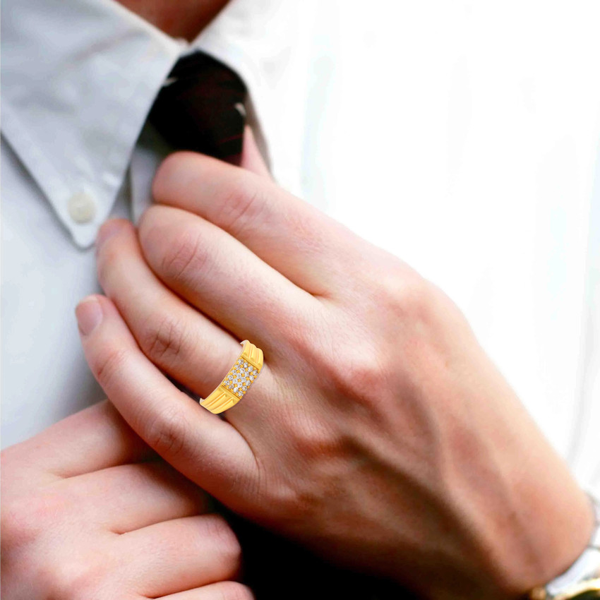MissMister Brass Goldplated Imitation Diamond Wedding Engagement Finger ring Men Fashion Brass Cubic Zirconia Gold Plated Ring Price in India Buy MissMister Brass Goldplated Imitation Diamond Wedding ...