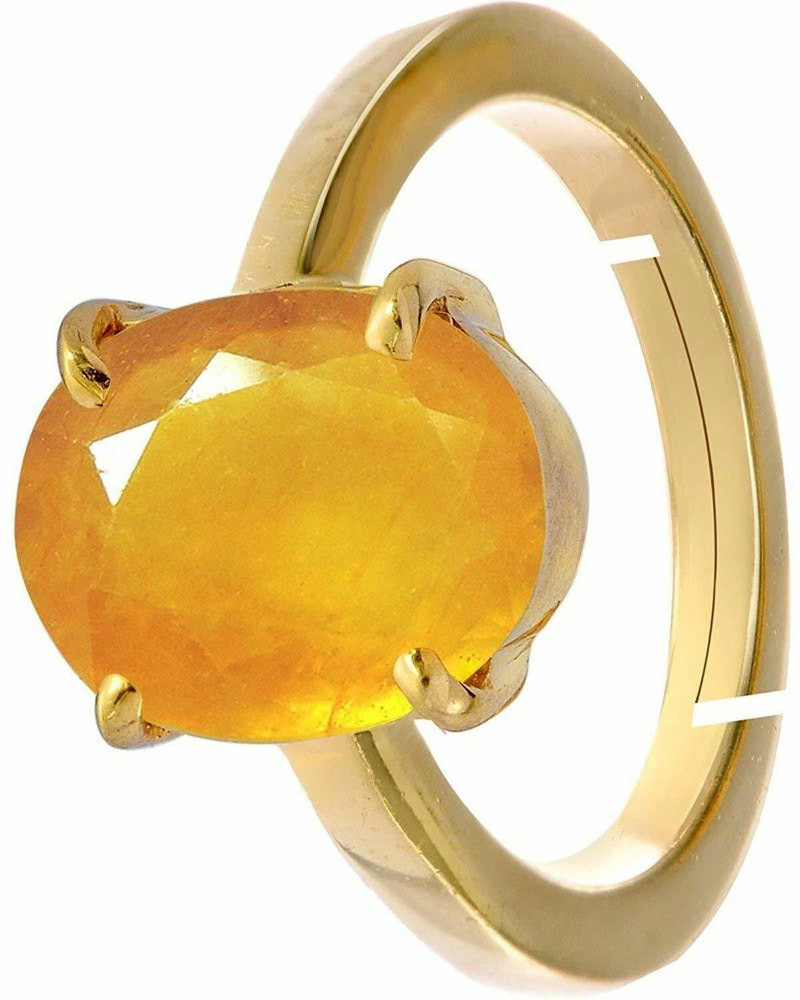 Yellow sapphire ring price cheap