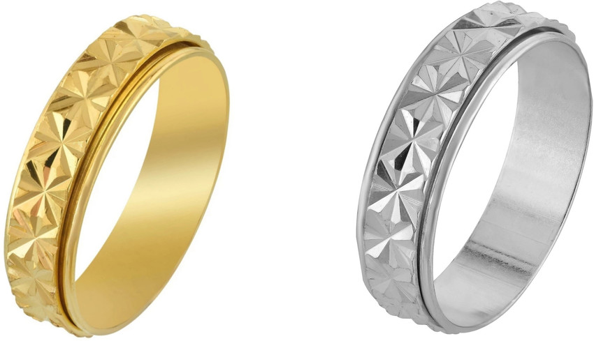 Sunshine Creations Gold silver challa ring for men and women