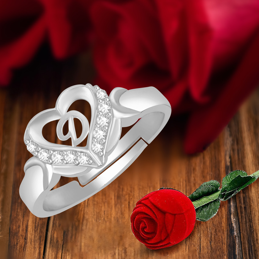 Silver sales girls rings