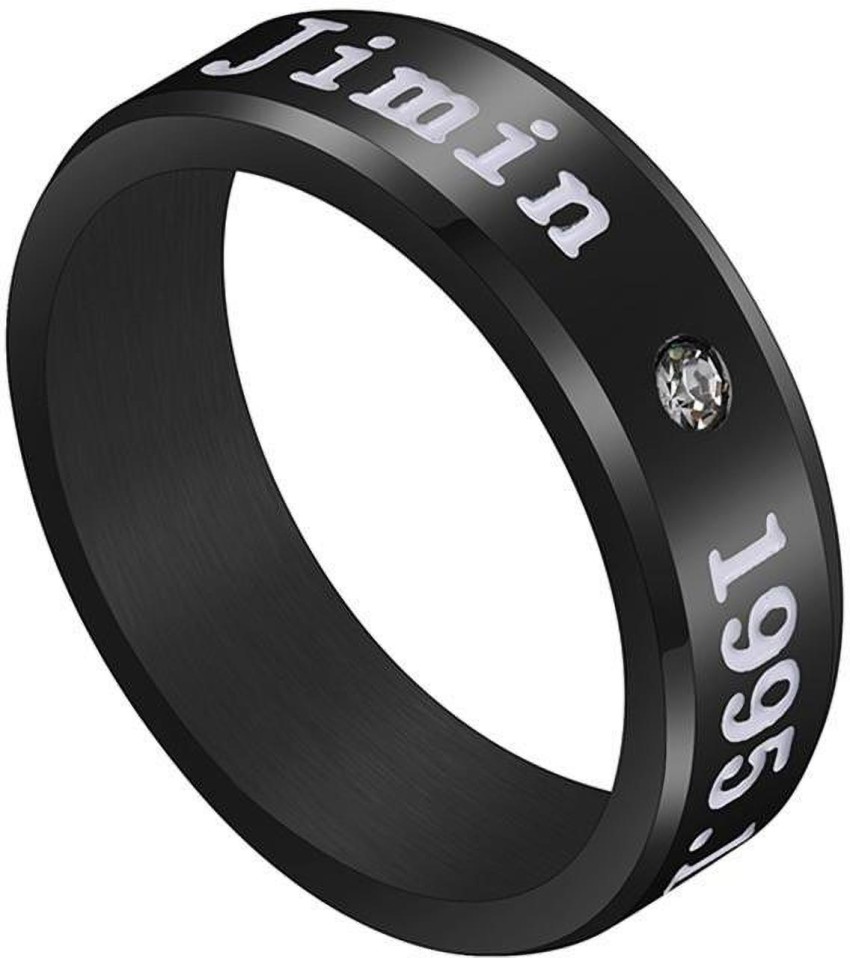 Black ring deals stone name