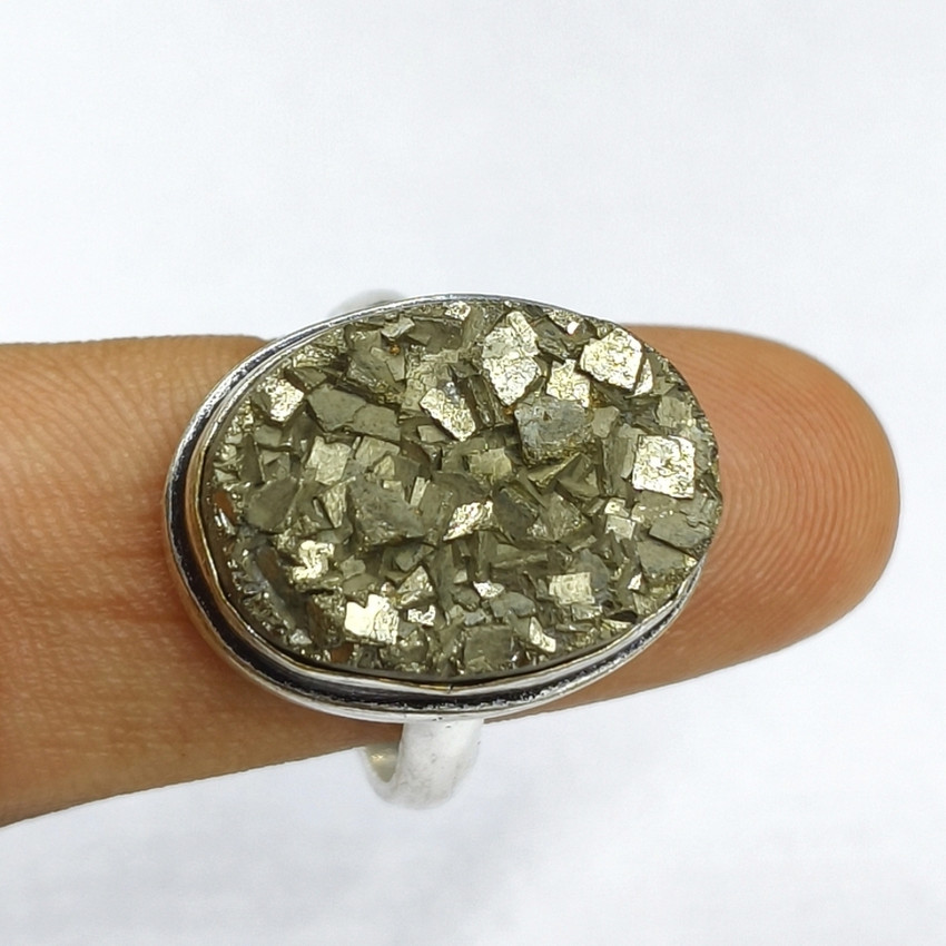Iron pyrite ring outlet