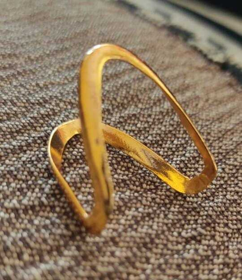 RJ FASHION Gold plated vanki finger ring Alloy Gold Plated Ring Price in India Buy RJ FASHION Gold plated vanki finger ring Alloy Gold Plated Ring Online at Best Prices in